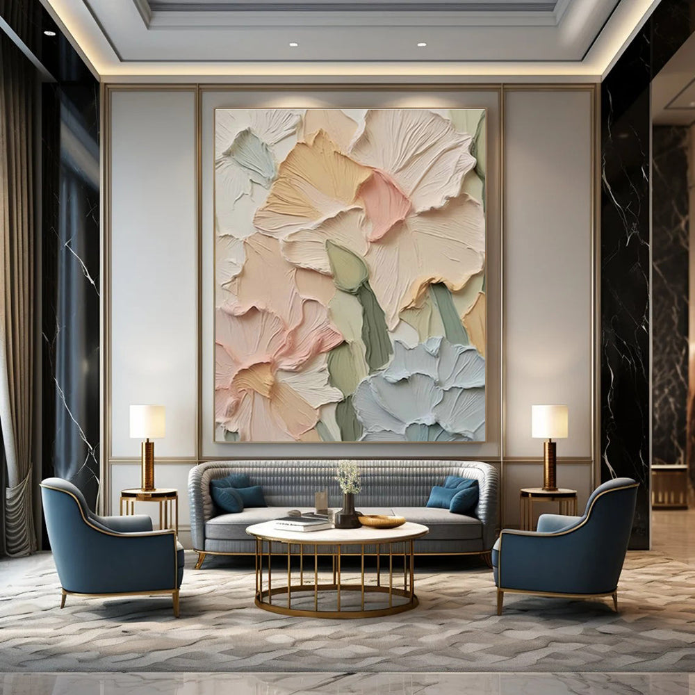 Custom - Designed Handmade Abstract Artwork for Office & Dining Room DLZ1400