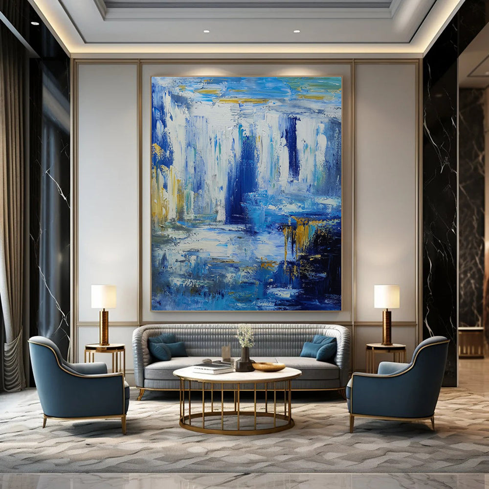 Handmade Oversized Abstract Centerpiece for Bedroom & Entryway DLZ1339