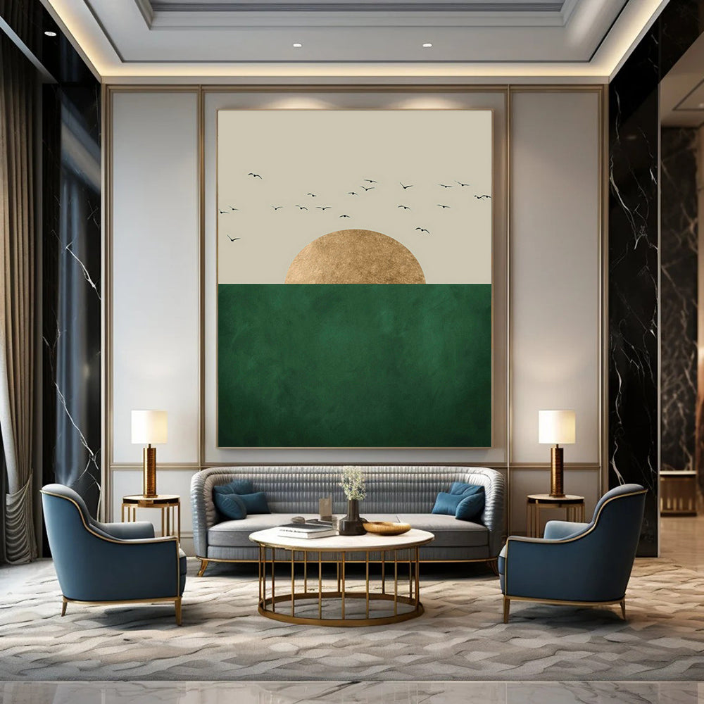 Extended Custom Abstract Panels for Hallway Continuity DLZ0391