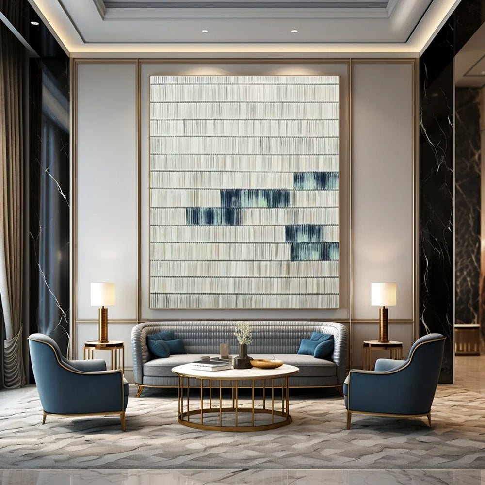 Immense Customizable Abstract Mural for Bedroom & Dining Room DLZ1040
