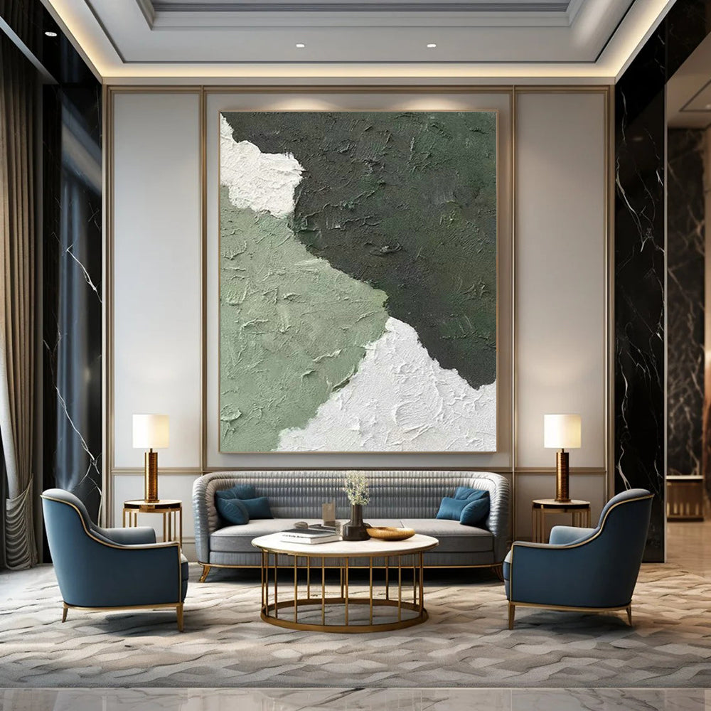 Oversized Grand Abstract Painting for Living Room & Office DLZ1333