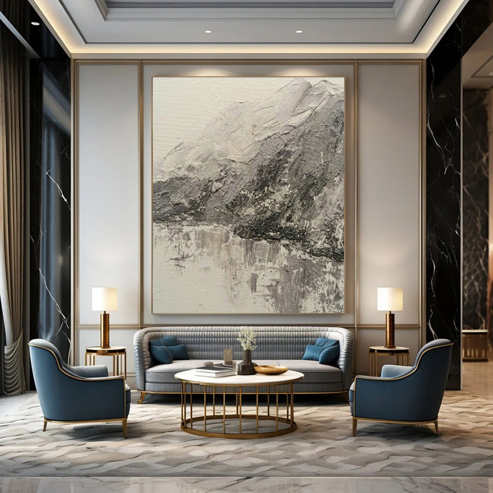 Gargantuan Bespoke - Fit Hand Painted Abstract Art for Office & Living Room DLZ2115