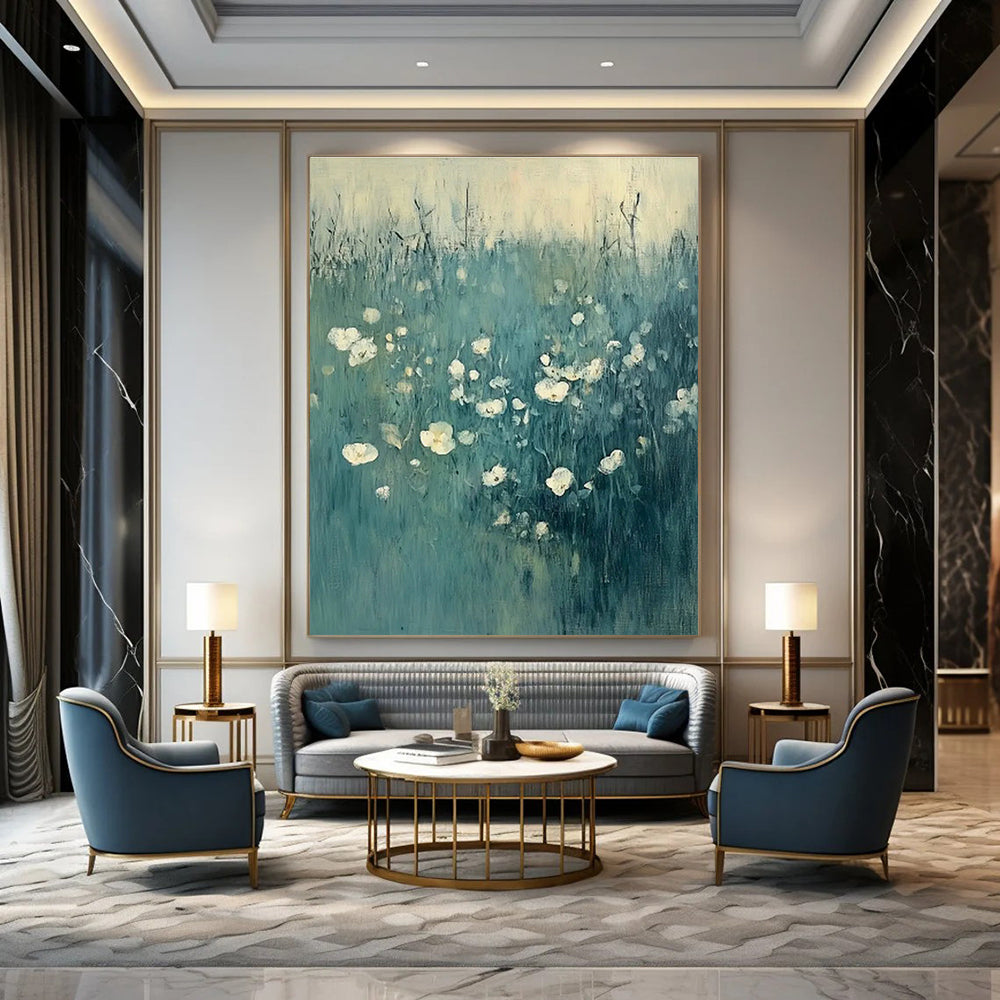 Vast - Scale Custom Abstract Paintings for Living Room Conversations DLZ0425