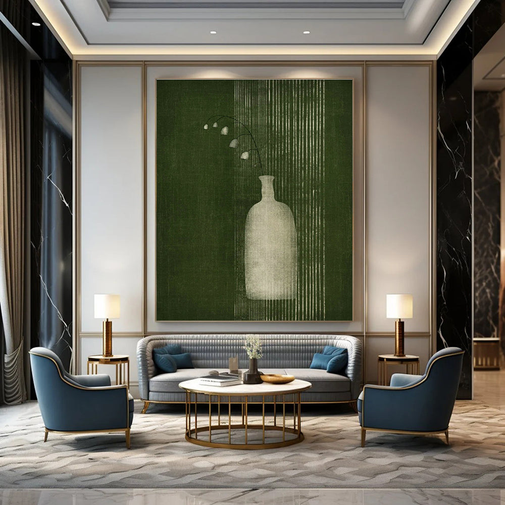 Handmade Extra - Large Abstract Wall Art Installation for Cottage Living Room & Hallway DLZ1384