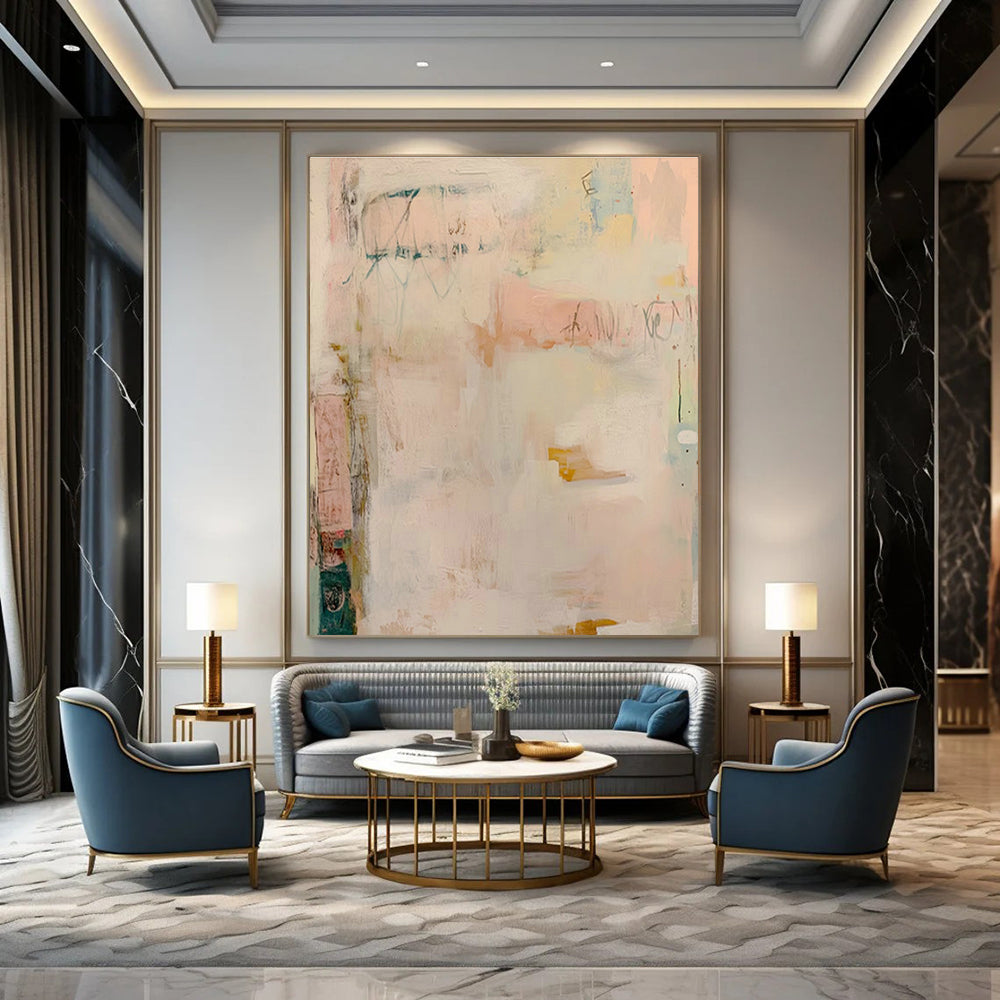 Handmade Abstract Wall Art for Office and Living Room DLZ1529