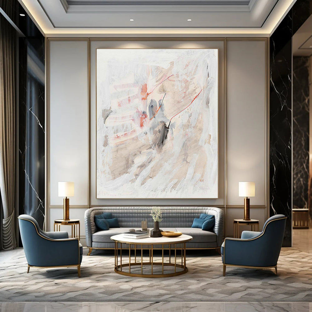 Ginormous Custom - Built Handmade Abstract Wall Art for Bedroom & Living Room DLZ2230