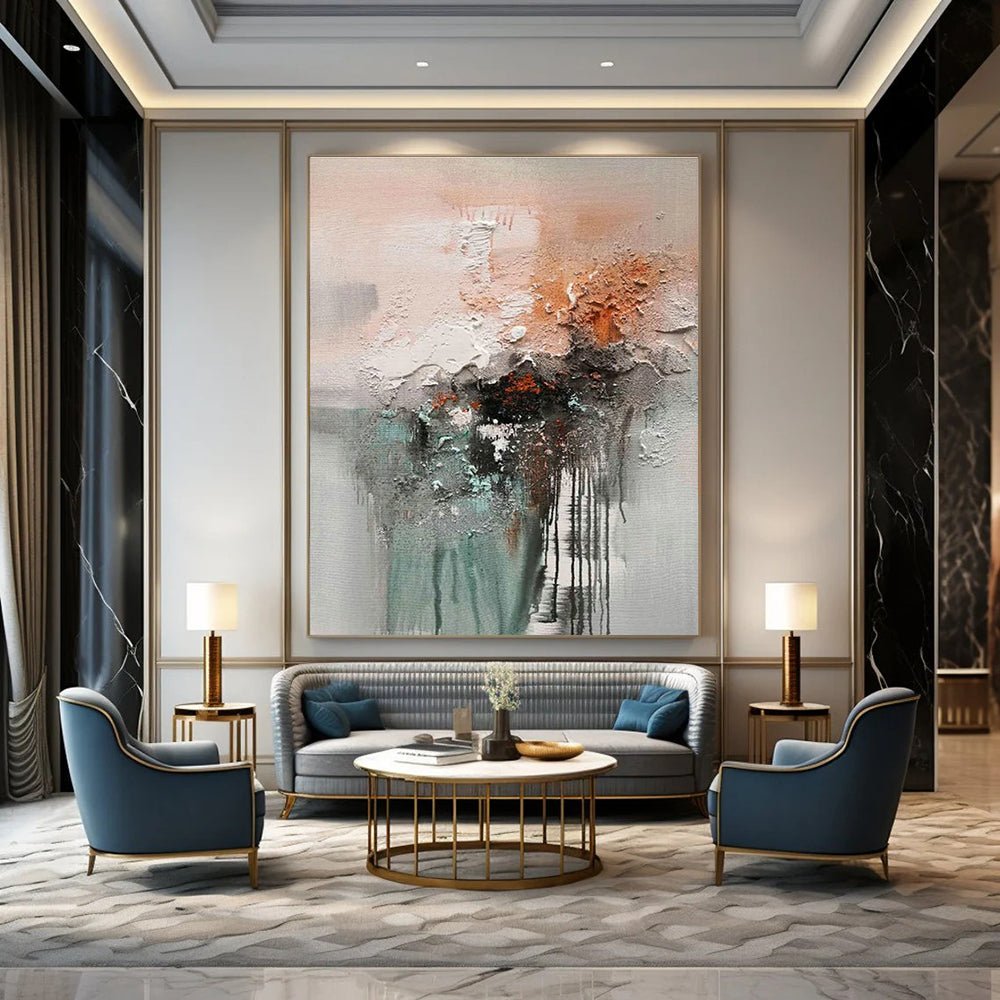 Immense Custom - Tailored Abstract Wall Art for Bedroom & Living Room DLZ2264