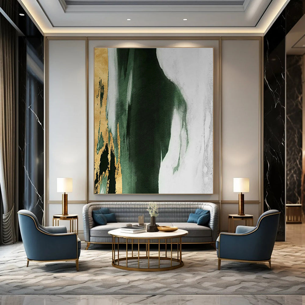 Gargantuan - Sized Tailored Abstract Art for Office & Bedroom DLZ1241