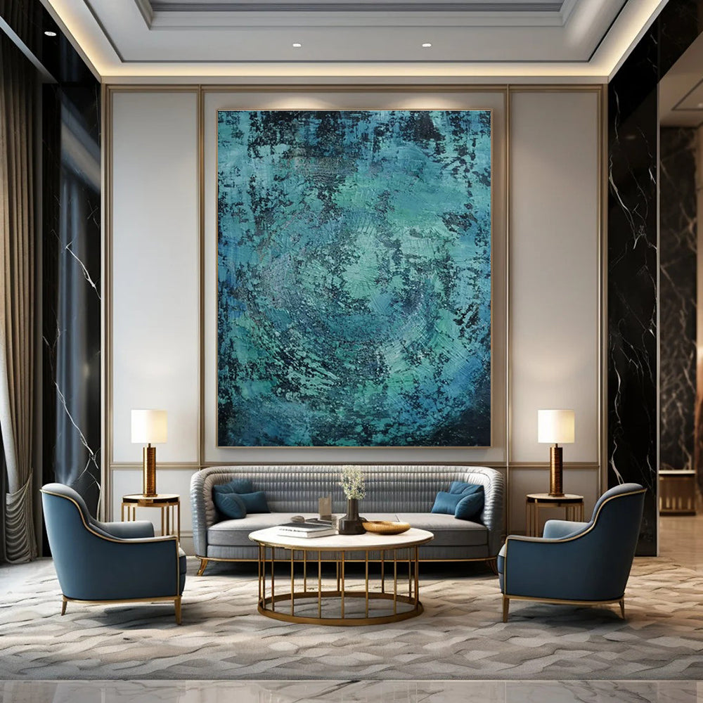 Abstract Hand - Painted Canvases for Living Room and Dining Room DLZ0761