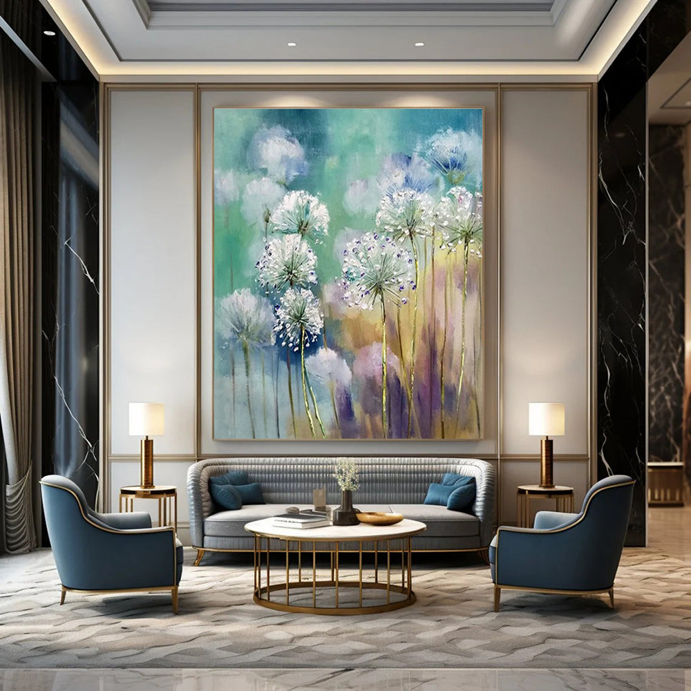 Grand-Sized Bespoke Abstract Wall Hanging for Living Room & Hallway DLZ1039