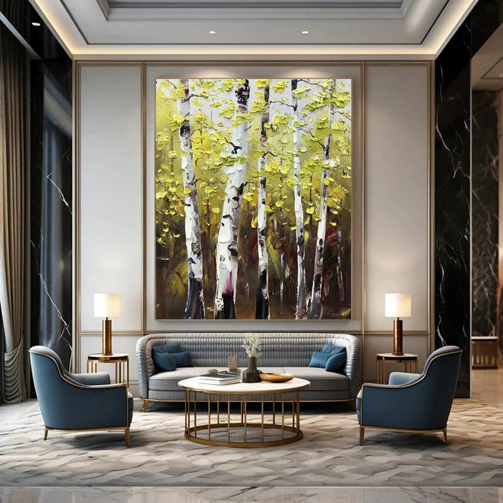 Extra-Large Handcrafted Abstract Painting for Office & Hallway DLZ1289