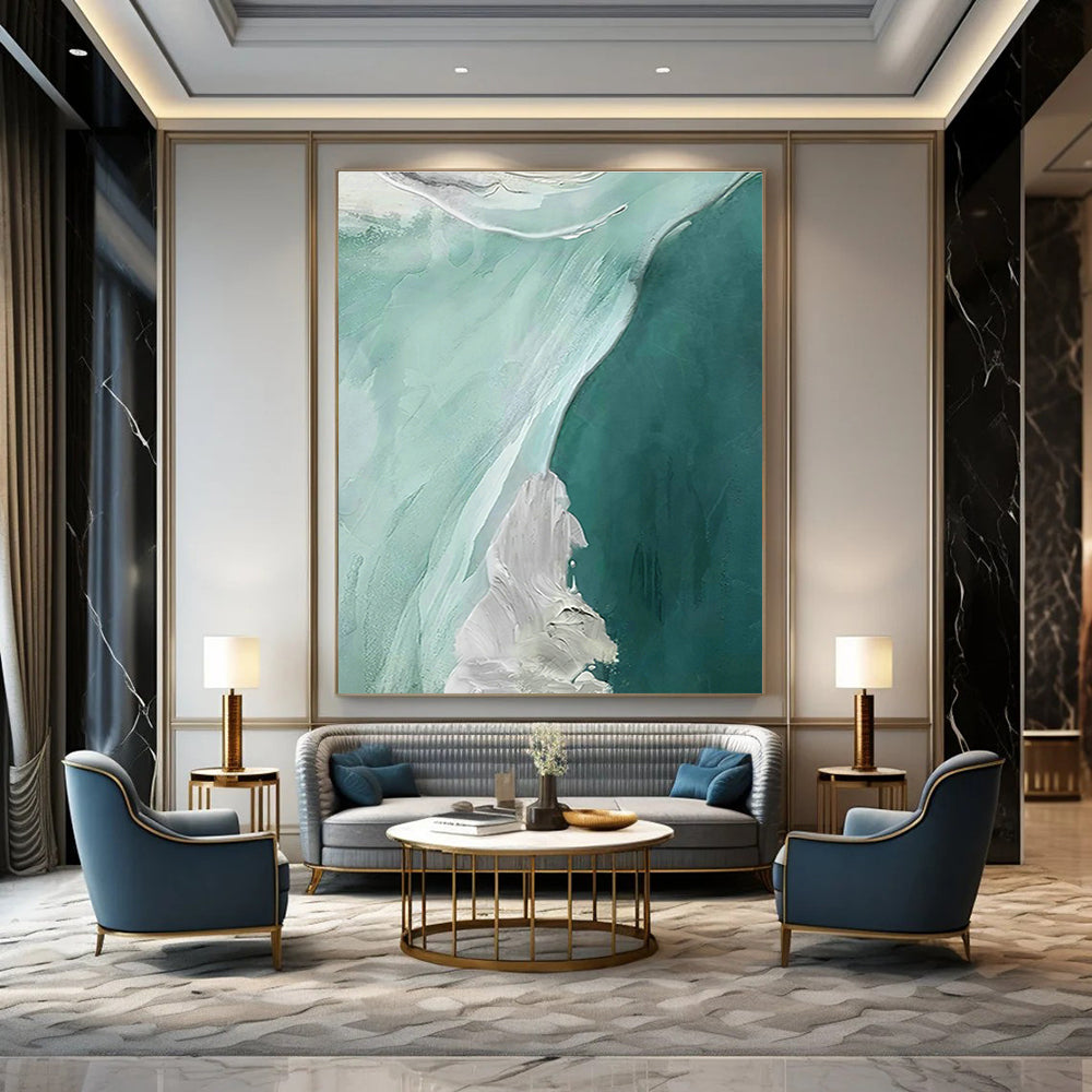 Vastly Extended Bespoke Abstract Wall Decor for Bedroom & Cottage Office DLZ1243