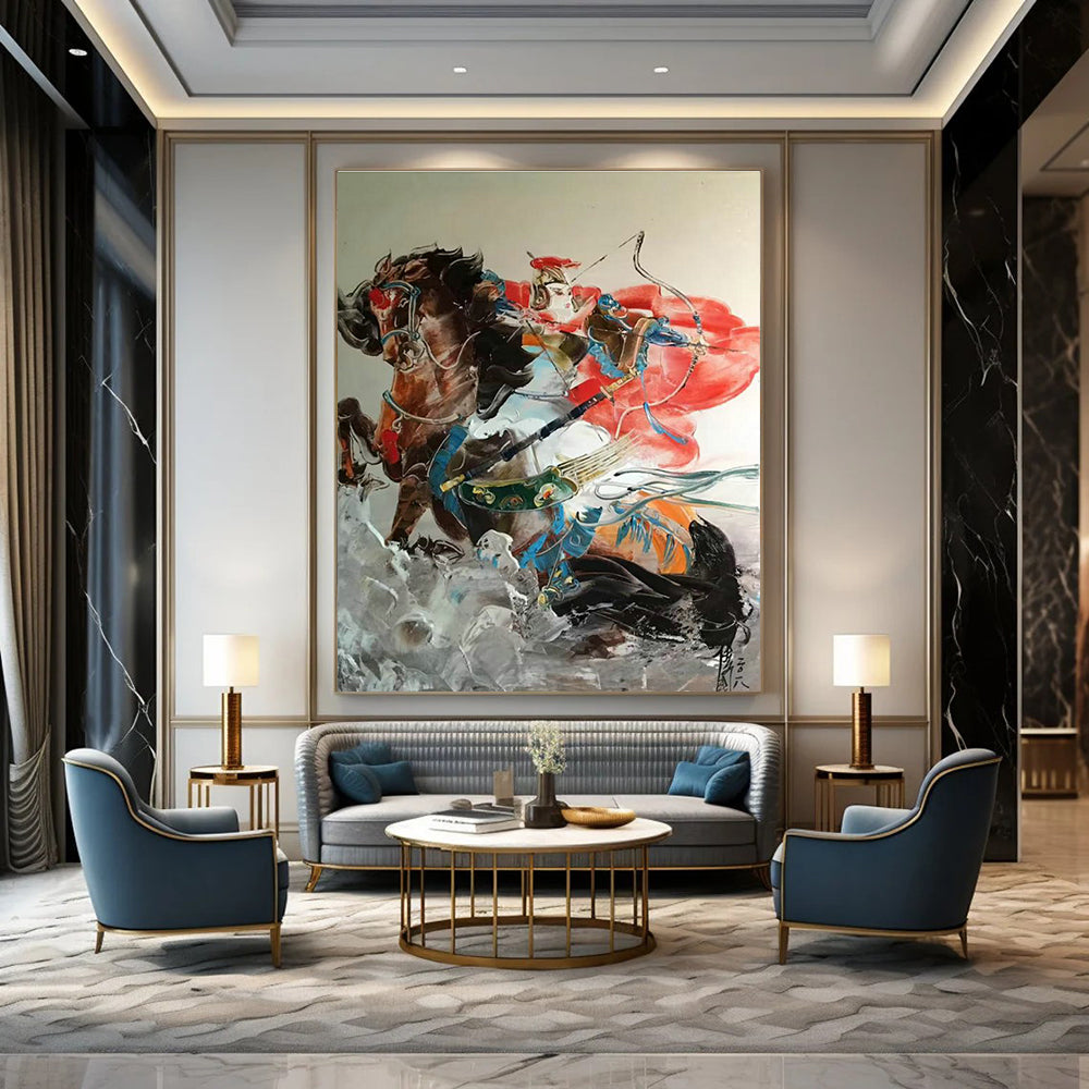 Handmade Abstract Wall Art for Dining Room & Entryway DLZ2289