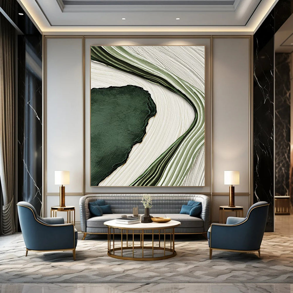 Mammoth Bespoke Handmade Abstract Artwork for Bedroom & Office DLZ2173