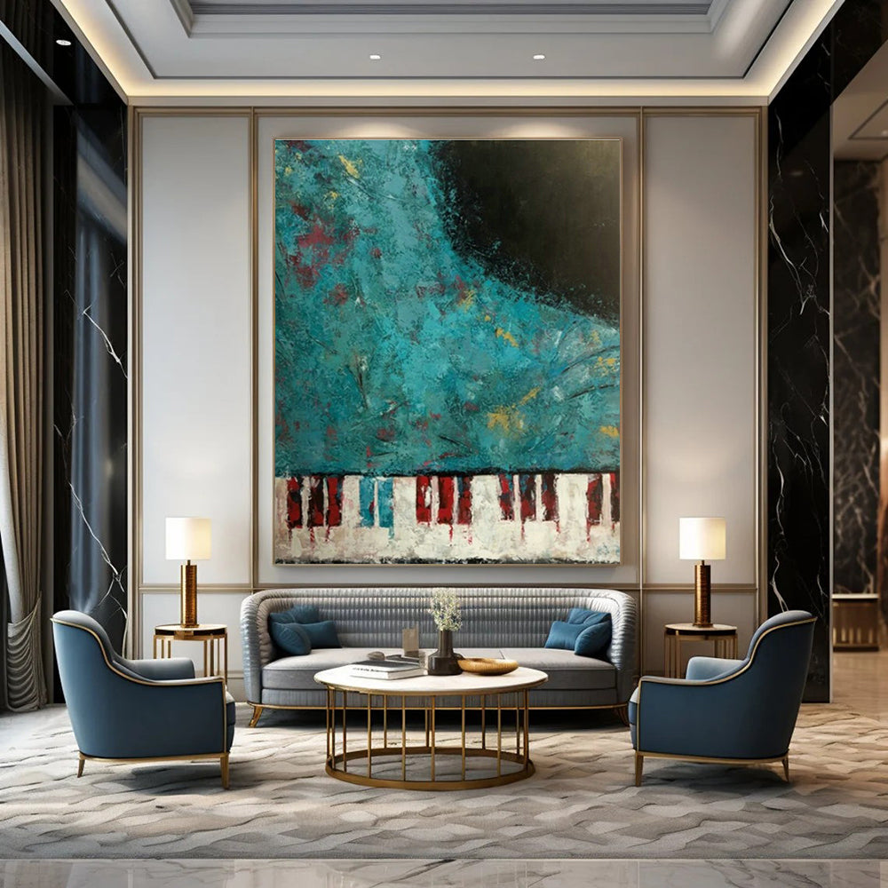 Oversized Abstract Paintings for Living Room and Office DLZ0634