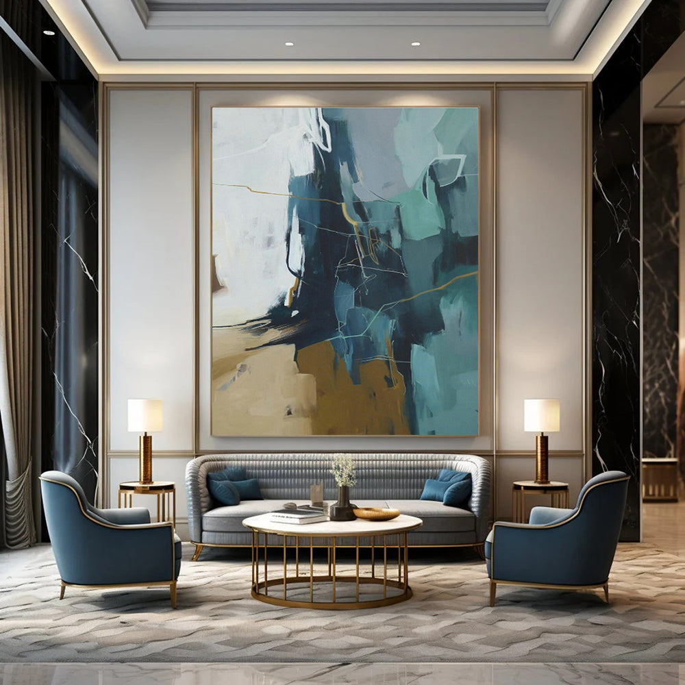 Massive Personalized Abstract Wall Hanging for Office & Bedroom DLZ1023