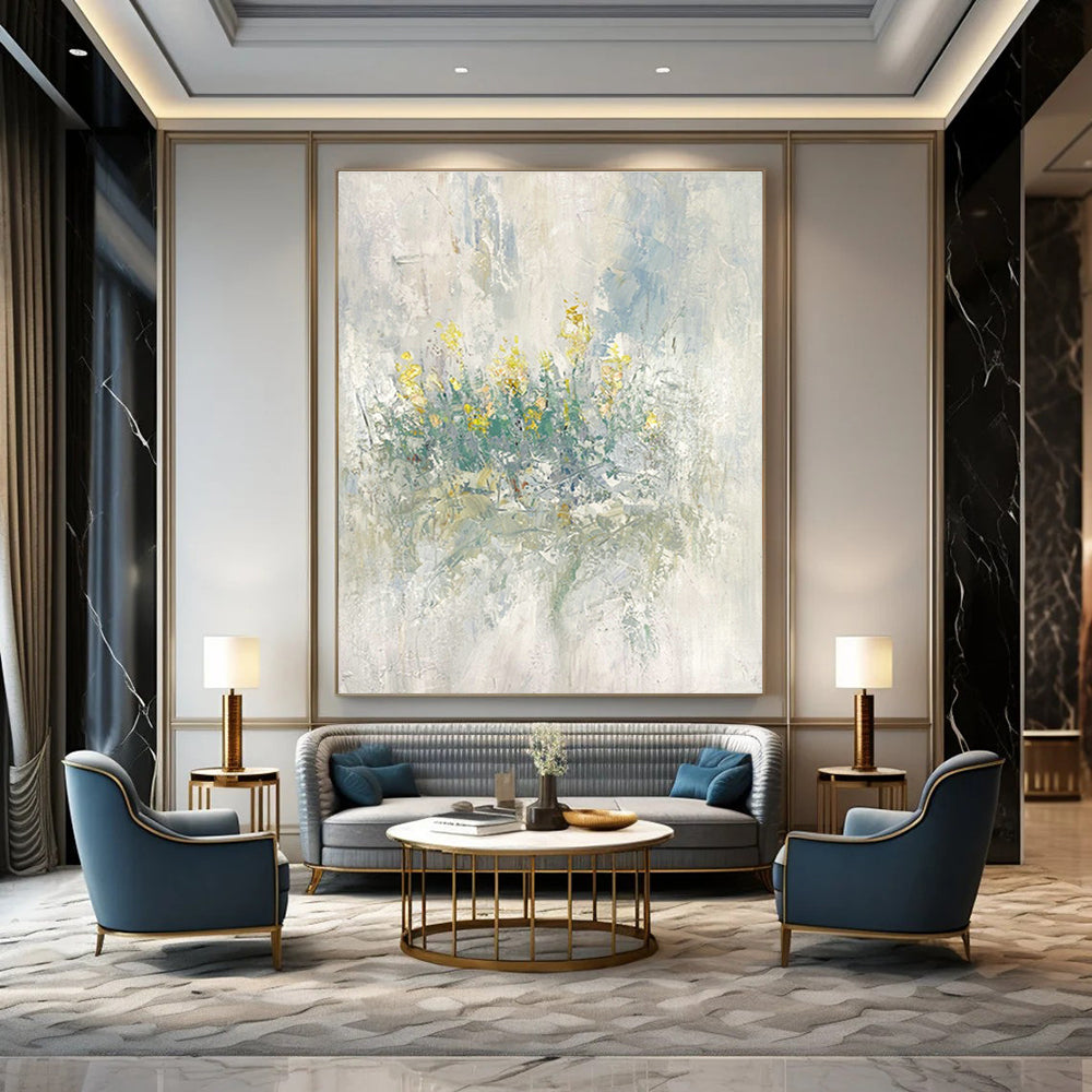 Monumental, Energy - Saving Custom Abstract Art for Office Efficiency DLZ0482
