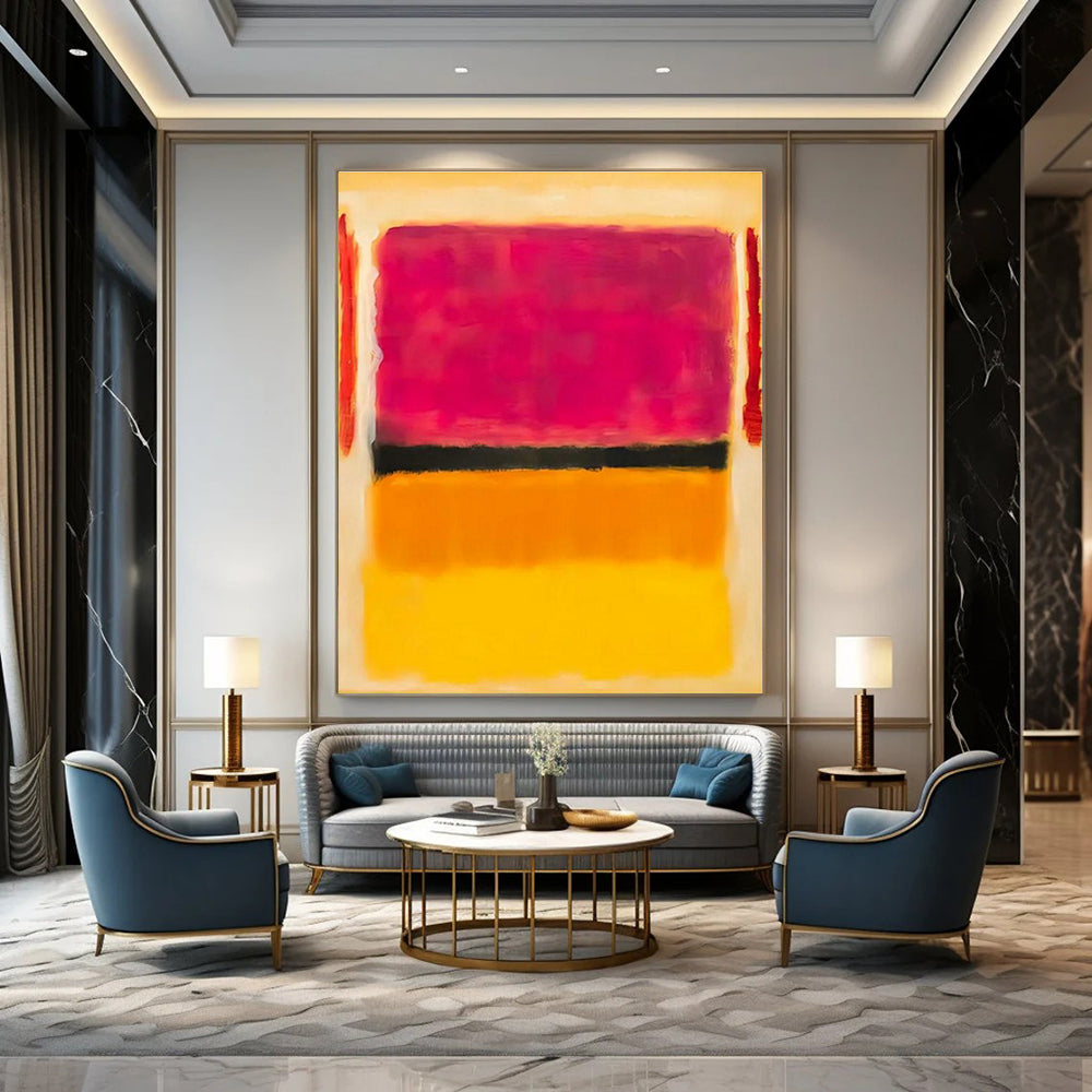 Large Handmade Abstract Canvas for Bedroom & Office DLZ2309