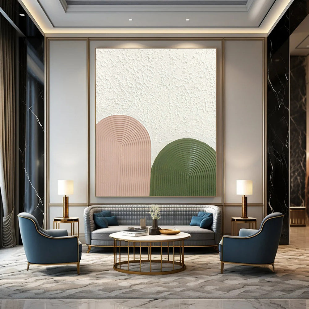 Oversized Custom Abstract Wall Art for Bedroom & Hallway DLZ1182