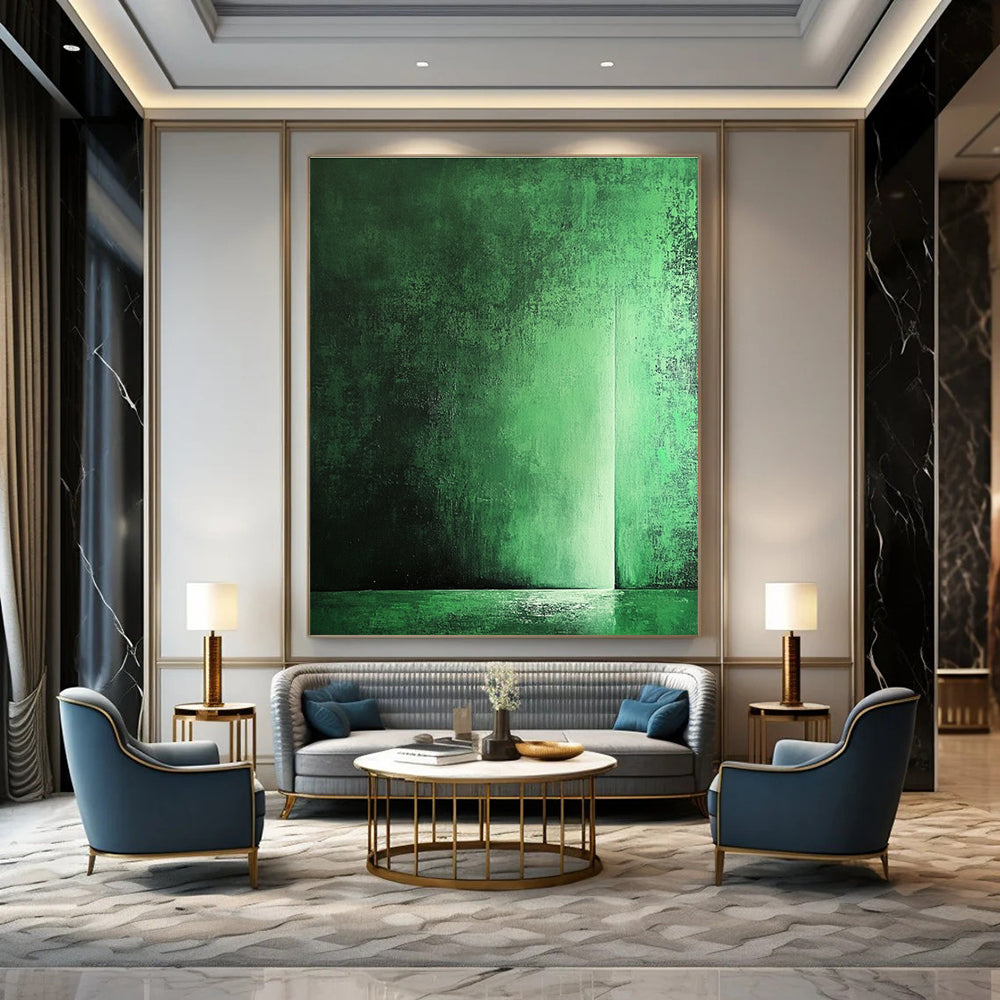 Abstract digital painting featuring a dark green background and soft lighting inspired by Zdzisław Beksiński's minimalist style.STSC1291