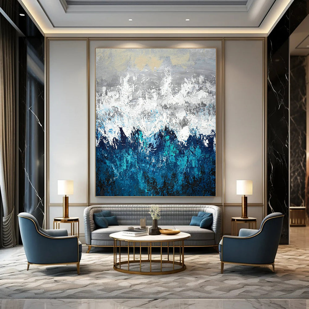 Gargantuan - Depth Custom Abstracts for Entryway Grandeur DLZ0443