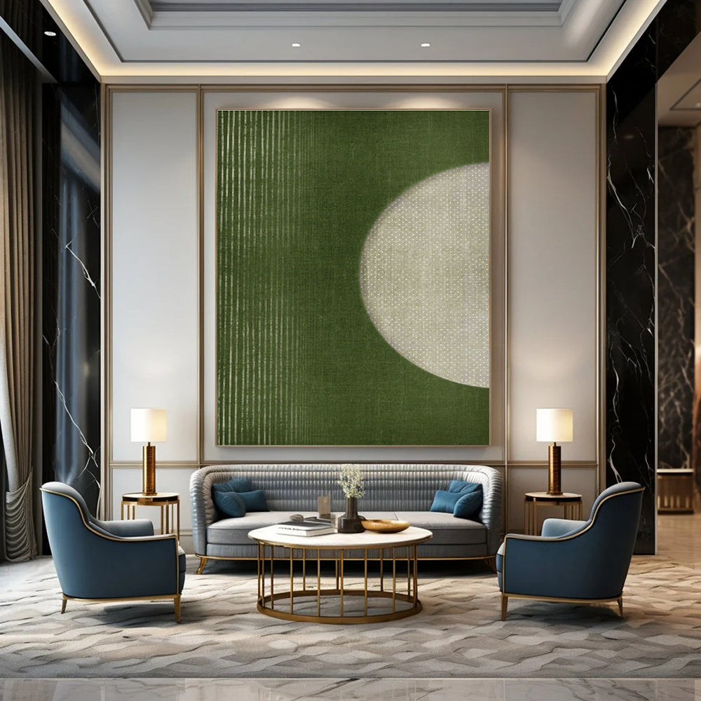Premium Hand - Painted Abstract Artwork for Dining Room & Entryway DLZ1367
