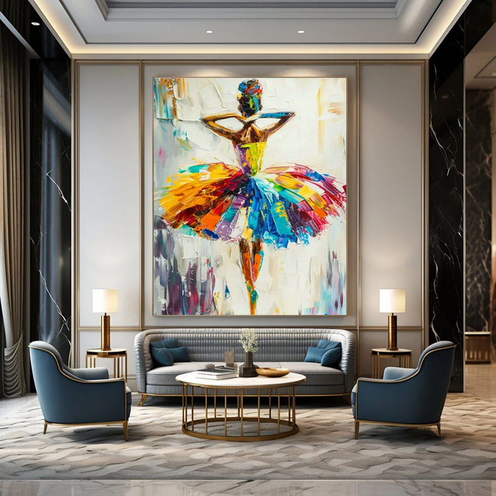 Custom Handmade Abstract Painting for Entryway and Bedroom DLZ1461