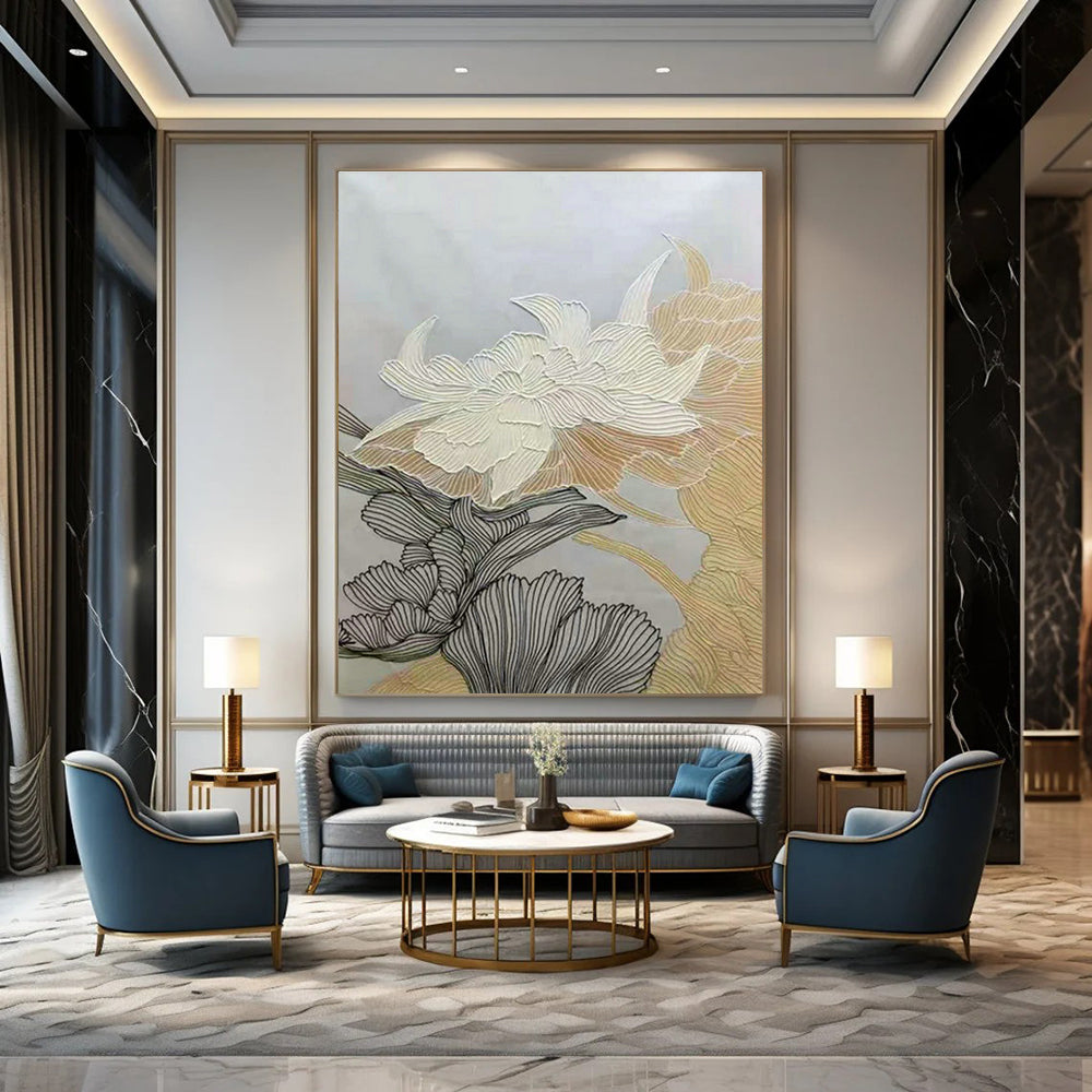 Immense, Holographic Custom Abstract Canvases for Bedroom Fantasy DLZ0472