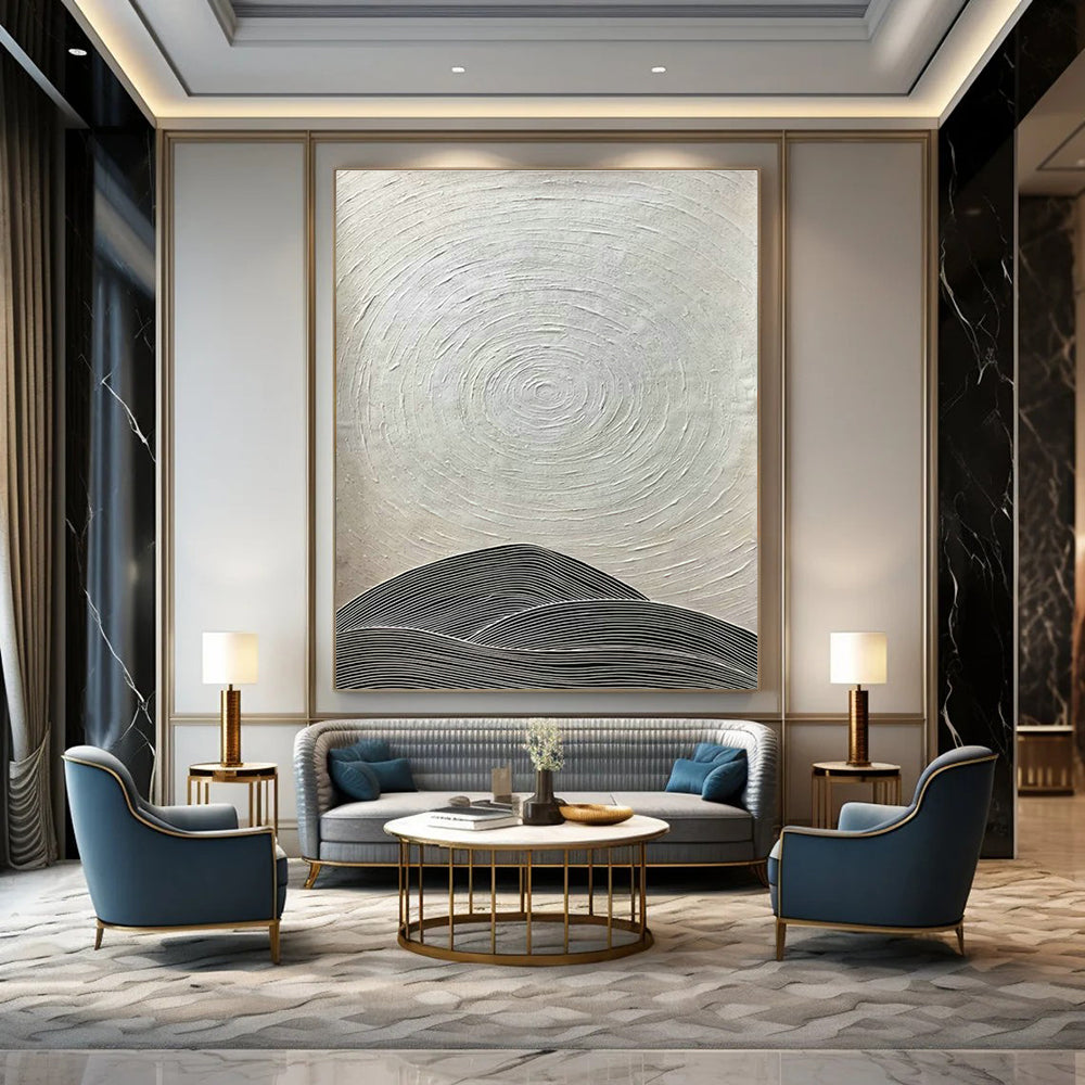 Ultra - Vast, Gesture - Controlled Custom Abstract Paintings for Living Room Innovation DLZ0491
