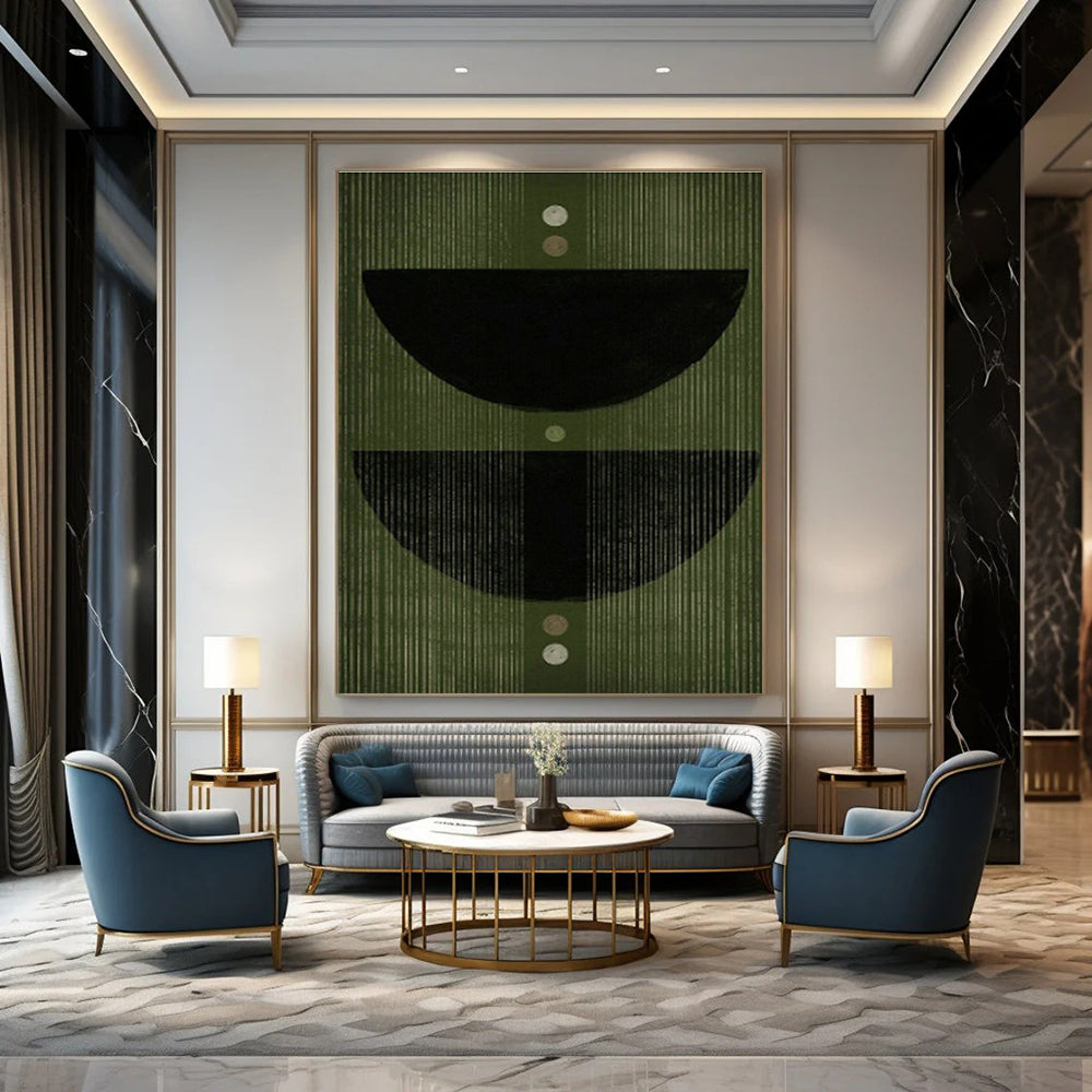 Handcrafted Abstract Wall Art Series for Cottage Dining Room & Bedroom DLZ1387