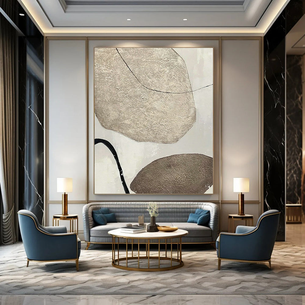 Custom Extra Large Abstract Canvas for Living Room & Dining Room DLZ1128