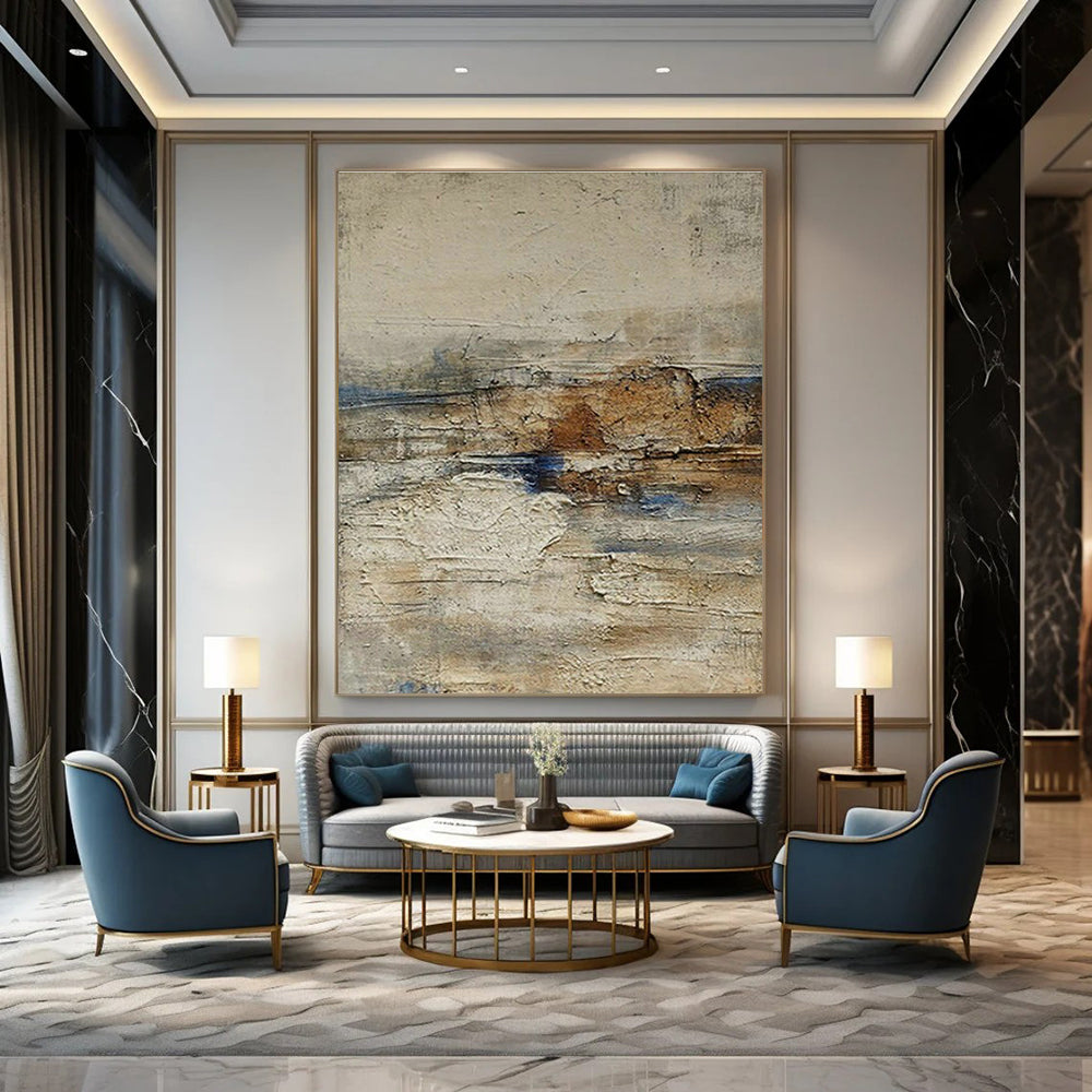 Large Customizable Handmade Abstract Wall Decor for Living Room Fireplace Mantel and Bedroom Headboard Wall DLZ1866
