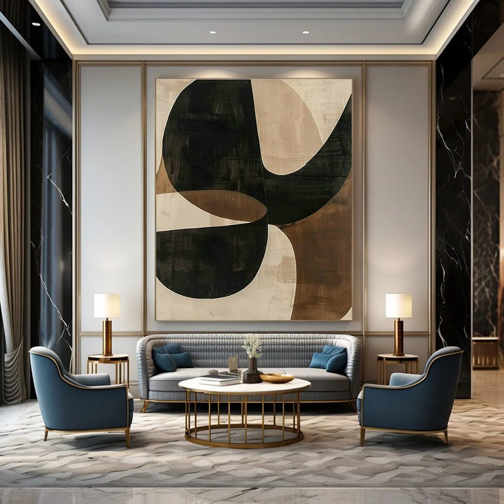 Hand-Crafted Abstract Wall Decor for Cottage Bedroom Hair Accessory Holder Wall & Living Room Coaster Rack Wall DLZ1756