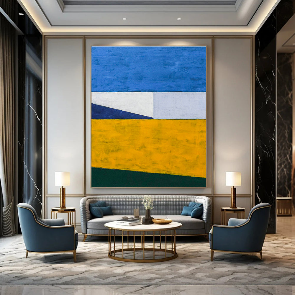 Massively Sized Tailored Abstract Wall Hanging for Entryway & Dining Room DLZ1103