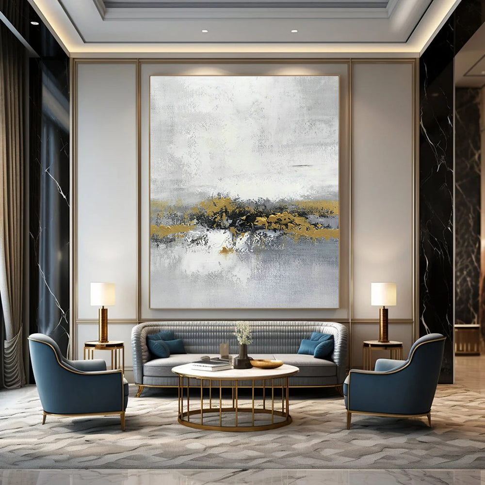 Custom - Crafted Hand - Painted Abstract Art for Bedroom & Cottage Office DLZ0572