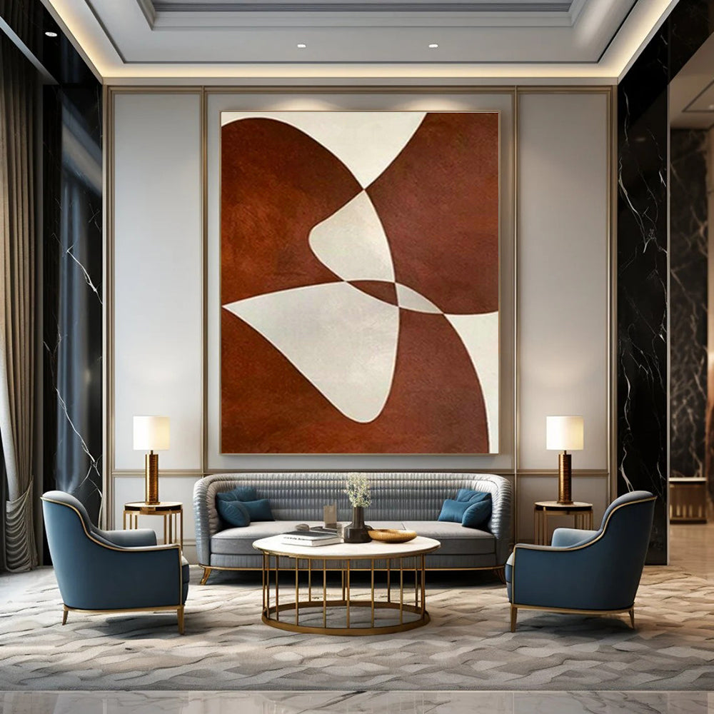 Big Hand Painted Abstract Wall Art for Office & Living Room DLZ2018