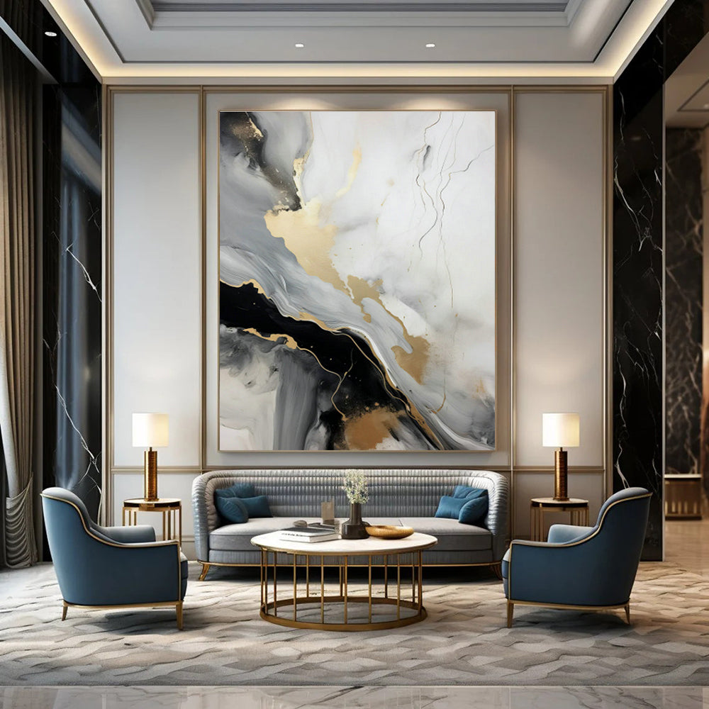 Mammoth Custom Abstract Murals for Cottage Office Skylights & Bedroom Walk - in Showers DLZ0728