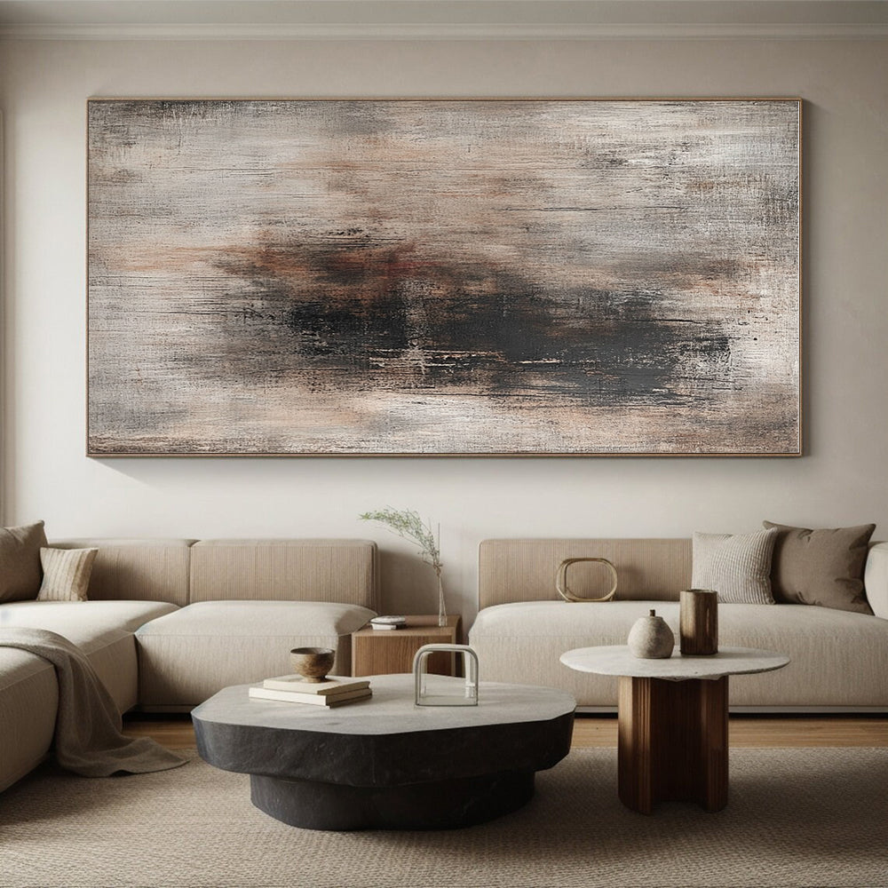Earth - Toned Abstract with Dark Accents GER282