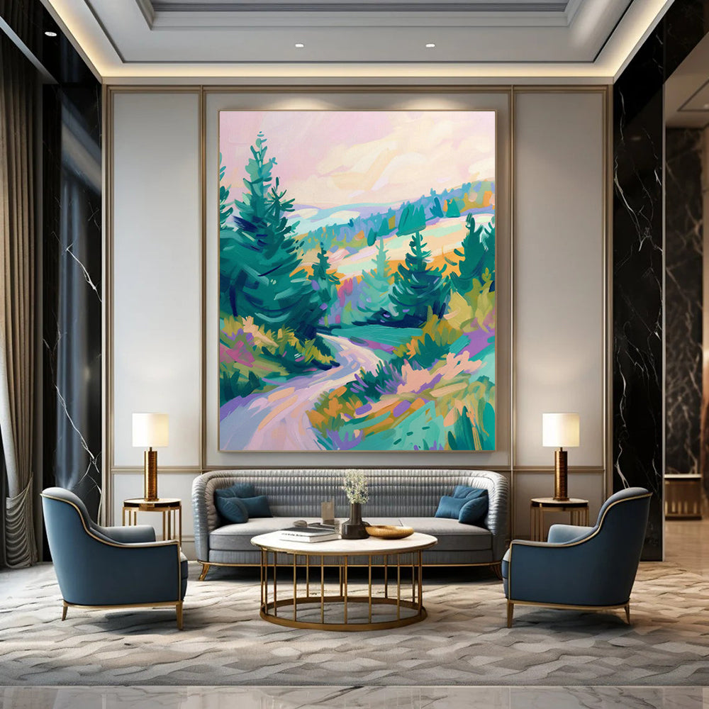 Custom Abstract Canvases for Office and Bedroom DLZ0654