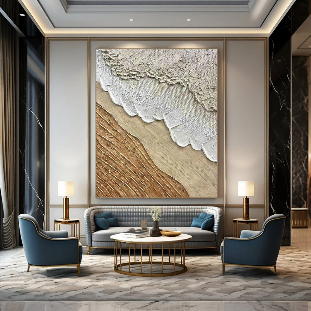 Customizable Handmade Abstract Art for Bedroom and Cottage Hallway DLZ1598