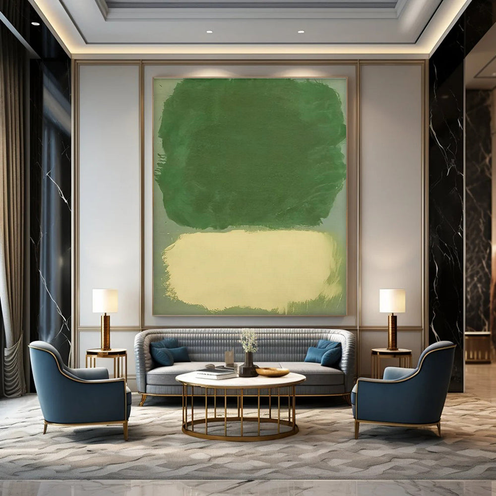Custom Handmade Abstract Canvas for Office & Cottage Bedroom DLZ2343