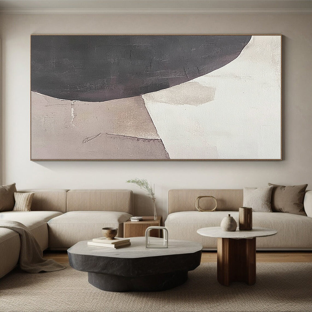 Gray Beige Abstract Forms GER846