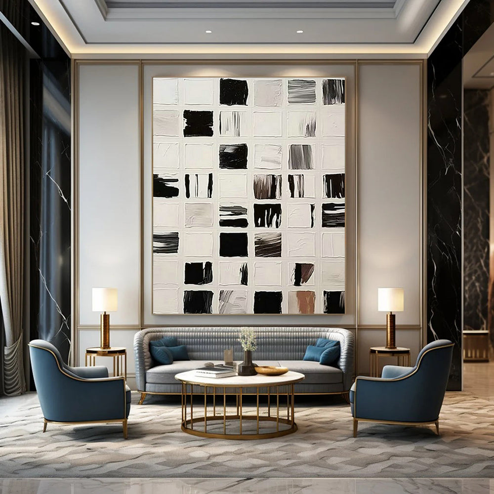 Hand-Crafted Abstract Decor for Cottage Dining Room and Entryway DLZ1521