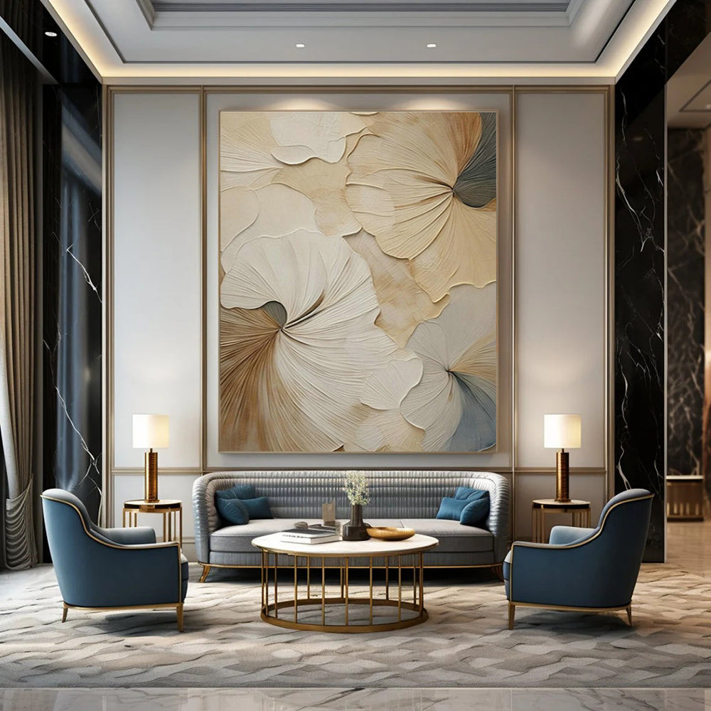 Handmade Large Abstract Wall Tapestry for Bedroom & Dining Room DLZ1390