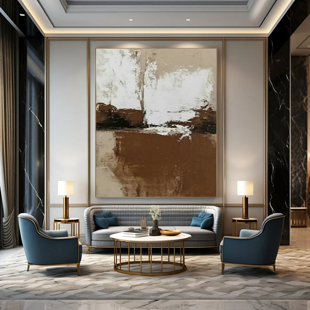 Oversized Customizable Abstract Wall Art for Office & Hallway DLZ0982