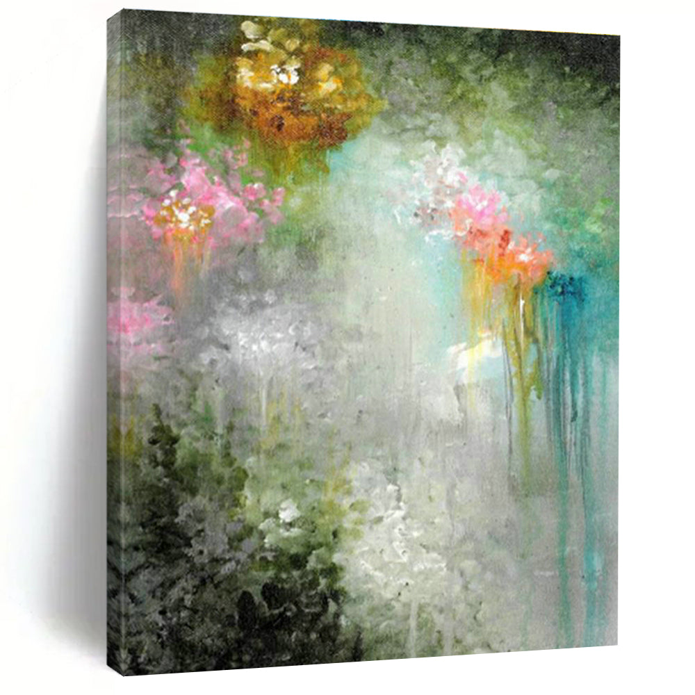 Massive Customizable Hand-Painted Abstract Canvas for Sound Bath Healing Centers  DLZ0073