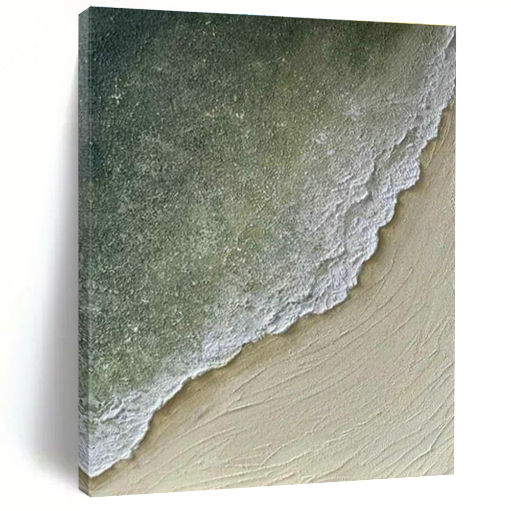 Massive Custom Hand-Painted Abstract Painting - Botanical Elegance for Orchid Conservatories  DLZ0222