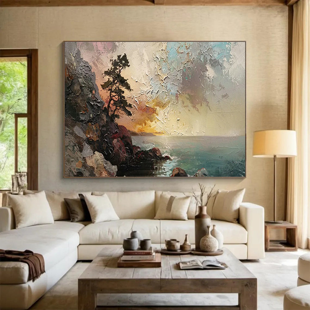 Customized Large-Scale Abstract Hand Painting for 3D Printing Manufacturing Hub DLZ2847