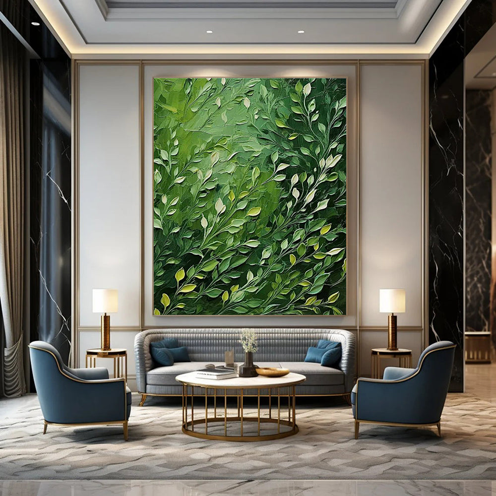 Vast Large-Scale Custom Hand-Painted Abstract Canvas - Artistic Imagination for Science Fiction Conventions  DLZ0291