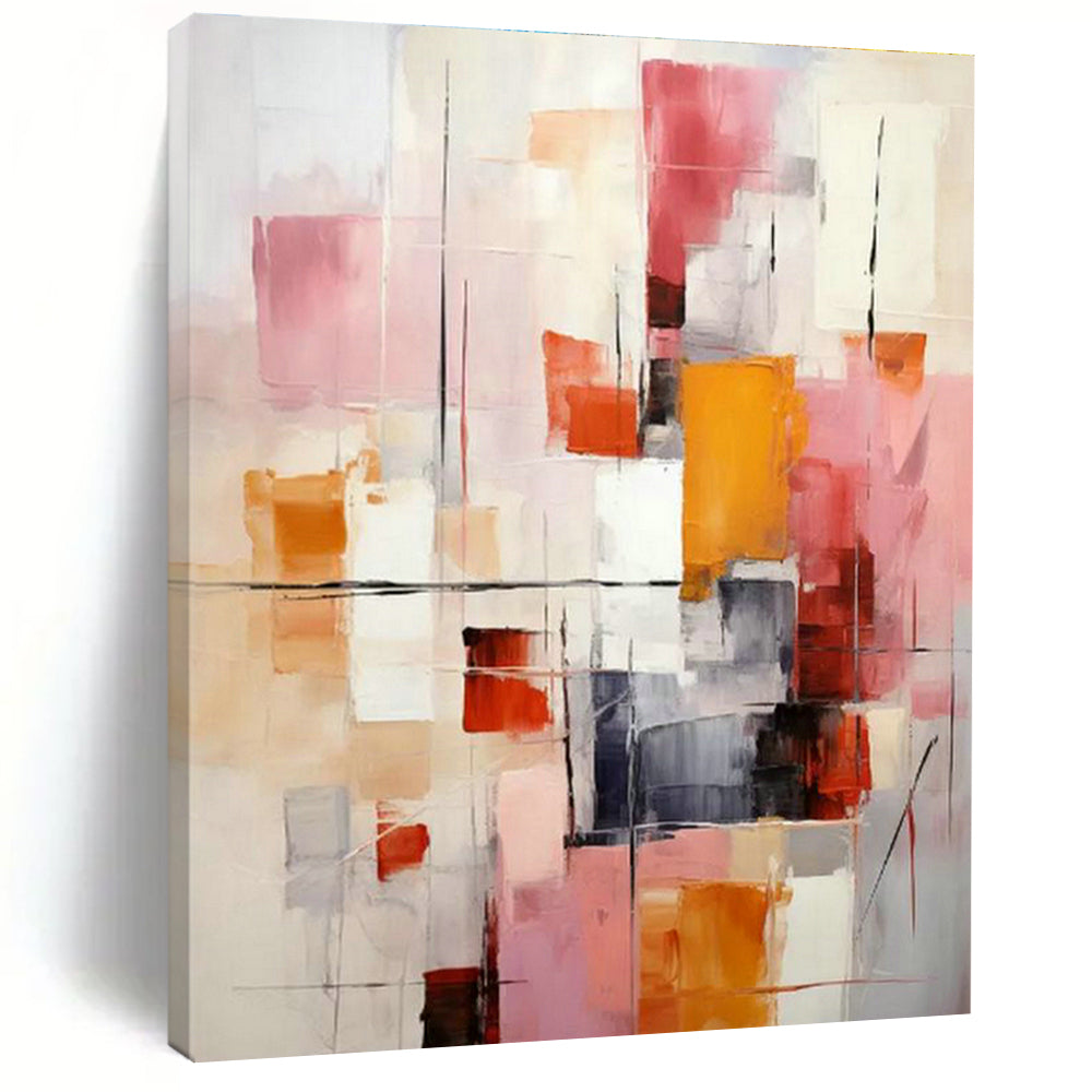 Gigantic Custom Hand-Painted Abstract Art - Historical Splendor for Imperial Palace Museums  DLZ0287